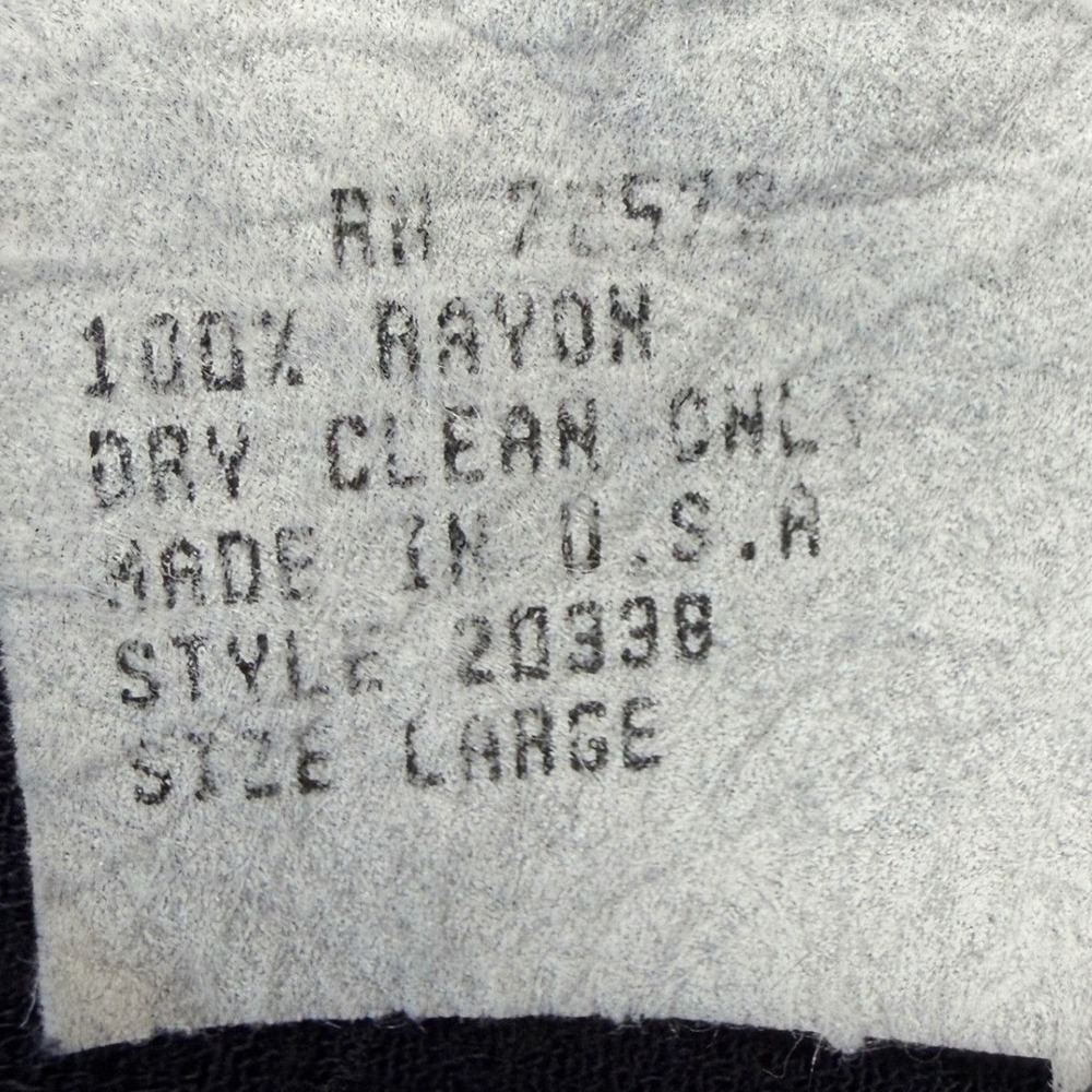 Jay Peters Button Front Sleeveless Blouse Women L Black - Picture 13 of 13